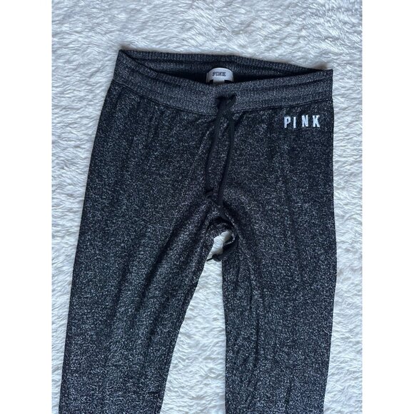 PINK Victoria's Secret Women Sweatshirt Size XS Gray Soft Falalala & matching pa - Picture 5 of 7